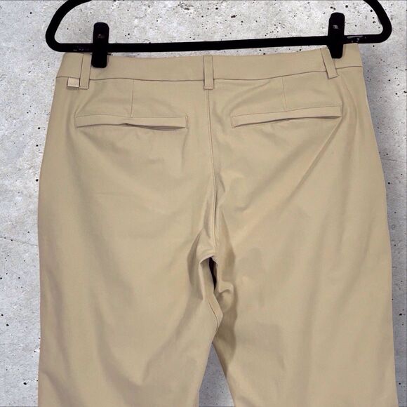 Lululemon Mens ABC Classic Fit Trouser Performance Pants 34x29 Khaki Beige - Picture 6 of 9